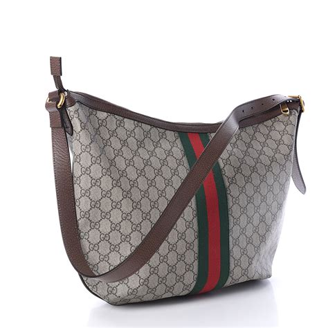 vintage gucci coated gg supreme ophidia pouch|gucci ophidia large shoulder bag.